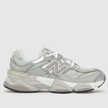 New Balance Silver 9060 Girls Junior