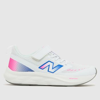 New Balance White Multi Fresh Foam 625 Girls Junior
