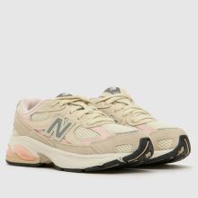 New Balance 2010 Girls Junior in Stone Multi New Balance 2010,2 of 4