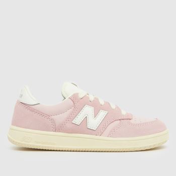 New Balance Pale Pink T500 Girls Junior