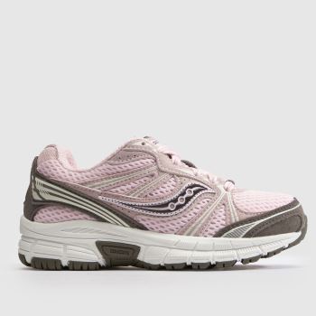 Saucony Pink Multi Grid Legacy Girls Junior