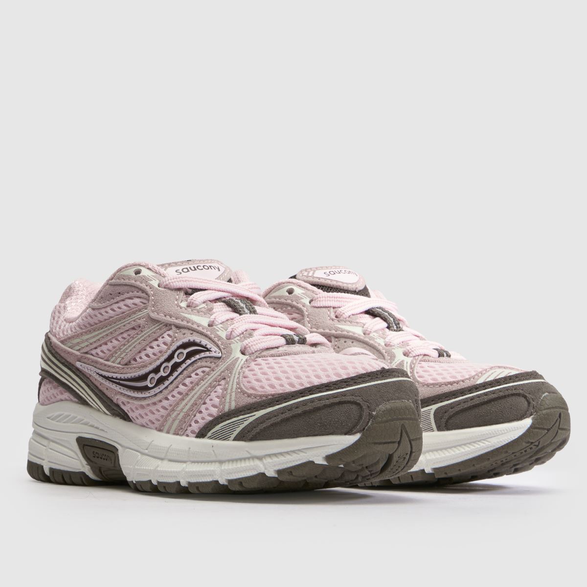 Saucony Grid Legacy Girls Junior in Pink Multi Saucony Grid Legacy 1