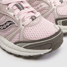 Saucony Grid Legacy Girls Junior in Pink Multi Saucony Grid Legacy,3 of 4