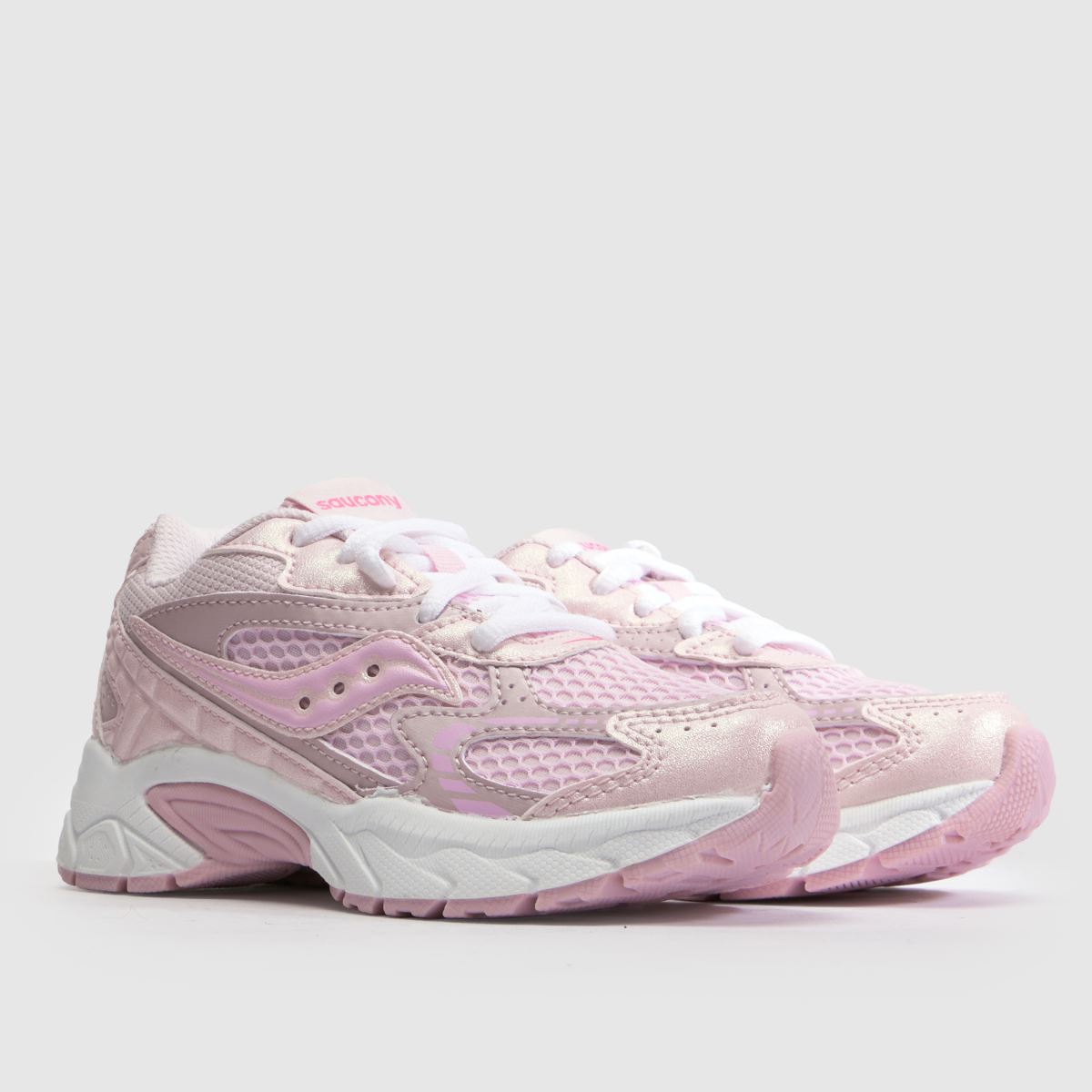 Saucony Volt 1000 Girls Junior in Pale Pink Saucony Volt 1000 1