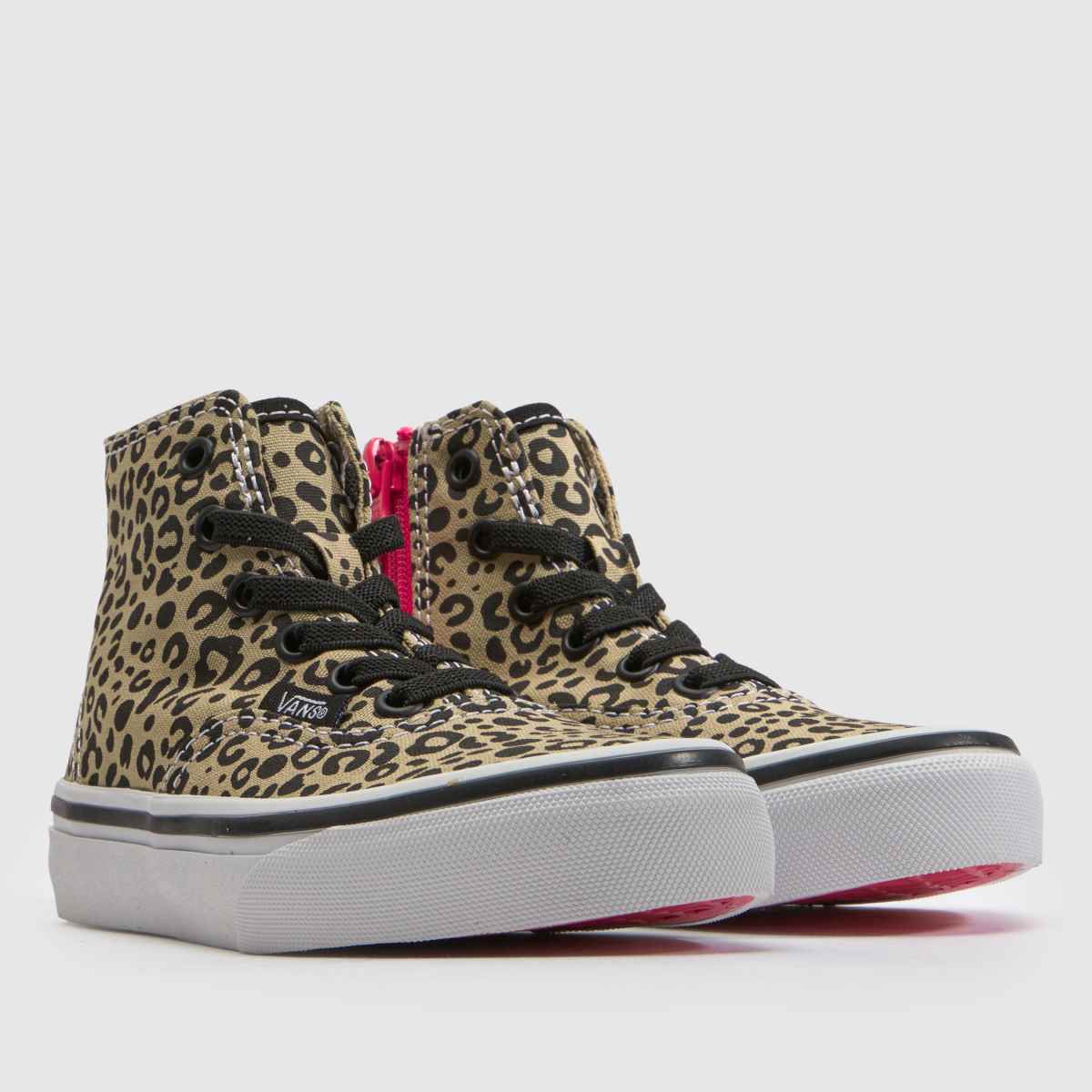 Vans Authentic Hi 2.0 Girls Junior in Print Vans Authentic Hi 2.0 1