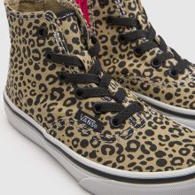 Vans Authentic Hi 2.0 Girls Junior in Print Vans Authentic Hi 2.0,3 of 4