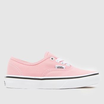 Vans Pale Pink Authentic Girls Junior