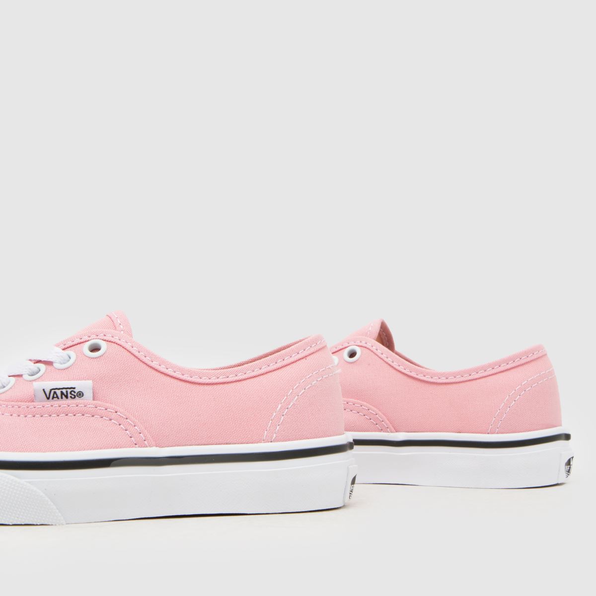 Vans Authentic Girls Junior in Pale Pink Vans Authentic 7