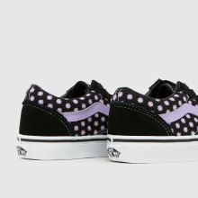 Vans Old Skool Girls Junior in Black & Purple Vans Old Skool,4 of 4
