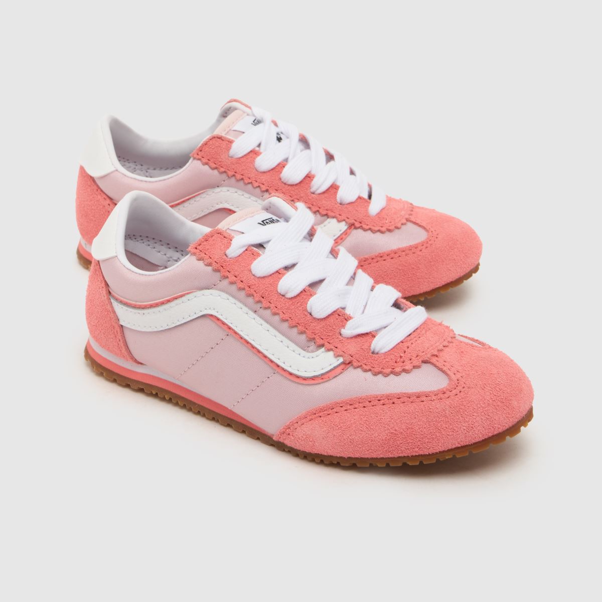 Vans Super Lowpro Girls Junior in Pale Pink Vans Super Lowpro 7
