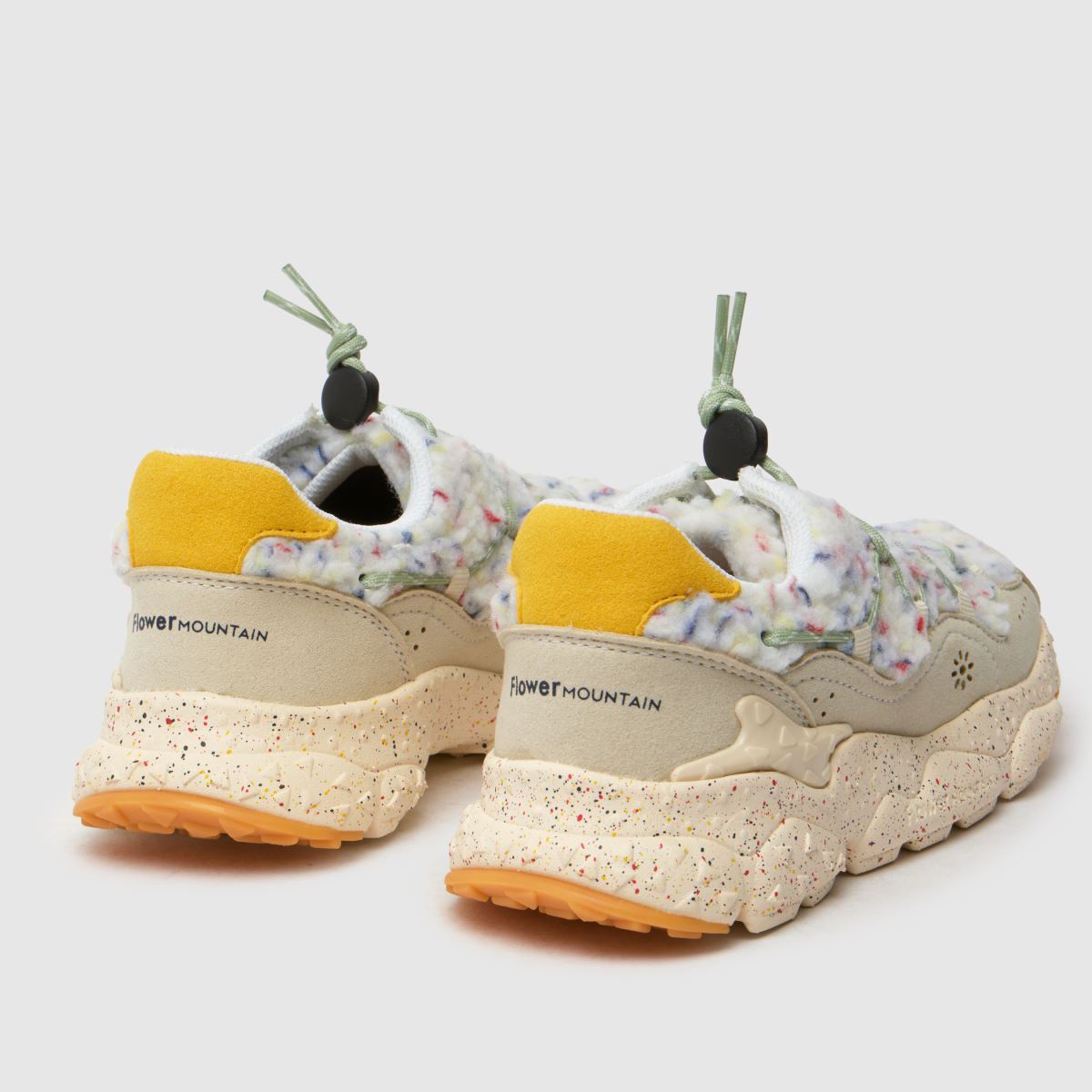 Flower Mountain Kids Doi Trainers in Beige