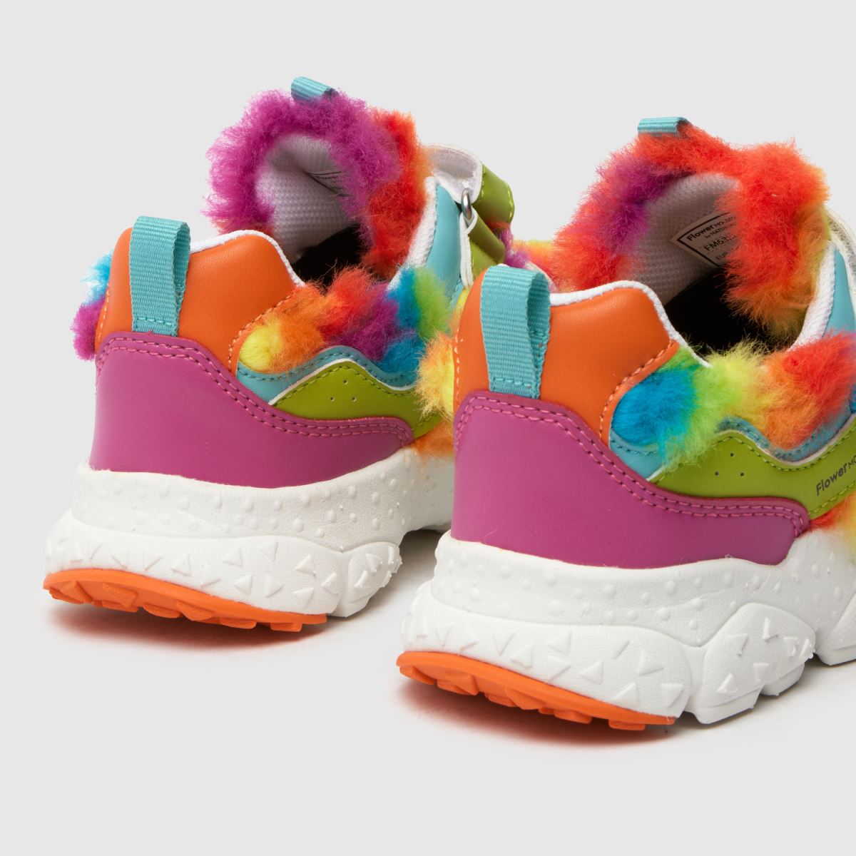 FLOWER MOUNTAIN Multi Yamano 3 VL Girls Junior Trainers FLOWER MOUNTAIN Multi Yamano 3 VL Girls Junior Trainers