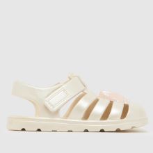 JUJU JELLIES Pearly Shell Cherub Girls Junior in Off-White JUJU JELLIES Pearly Shell Cherub,1 of 4