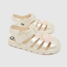 JUJU JELLIES Pearly Shell Cherub Girls Junior in Off-White JUJU JELLIES Pearly Shell Cherub,3 of 4