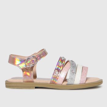schuh bronze tiara metallic strap Girls Junior Sandals schuh bronze tiara metallic strap Girls Junior Sandals