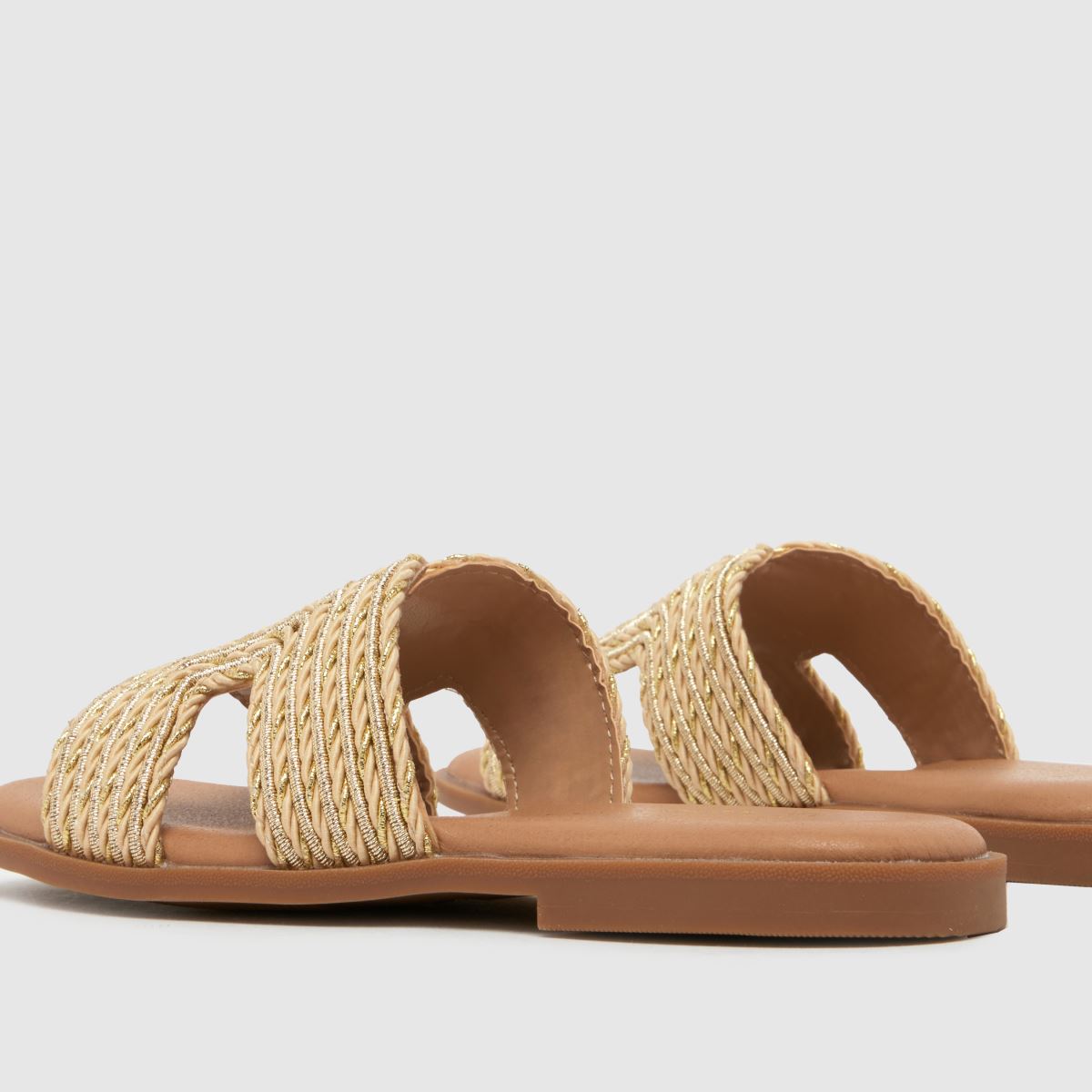 schuh Taken Mule Girls Junior in Gold schuh Taken Mule 7