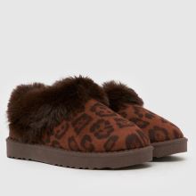 schuh Haven Girls Junior in Beige & Brown schuh Haven,2 of 4