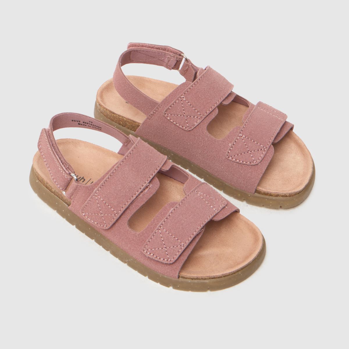 schuh Tabea Footbed Girls Junior in Pink schuh Tabea Footbed 4