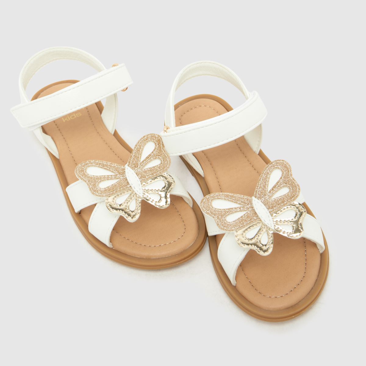 schuh Tropical Butterfly Girls Junior in Off-White schuh Tropical Butterfly 4
