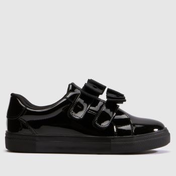 schuh Black Maggie Bow Girls Junior