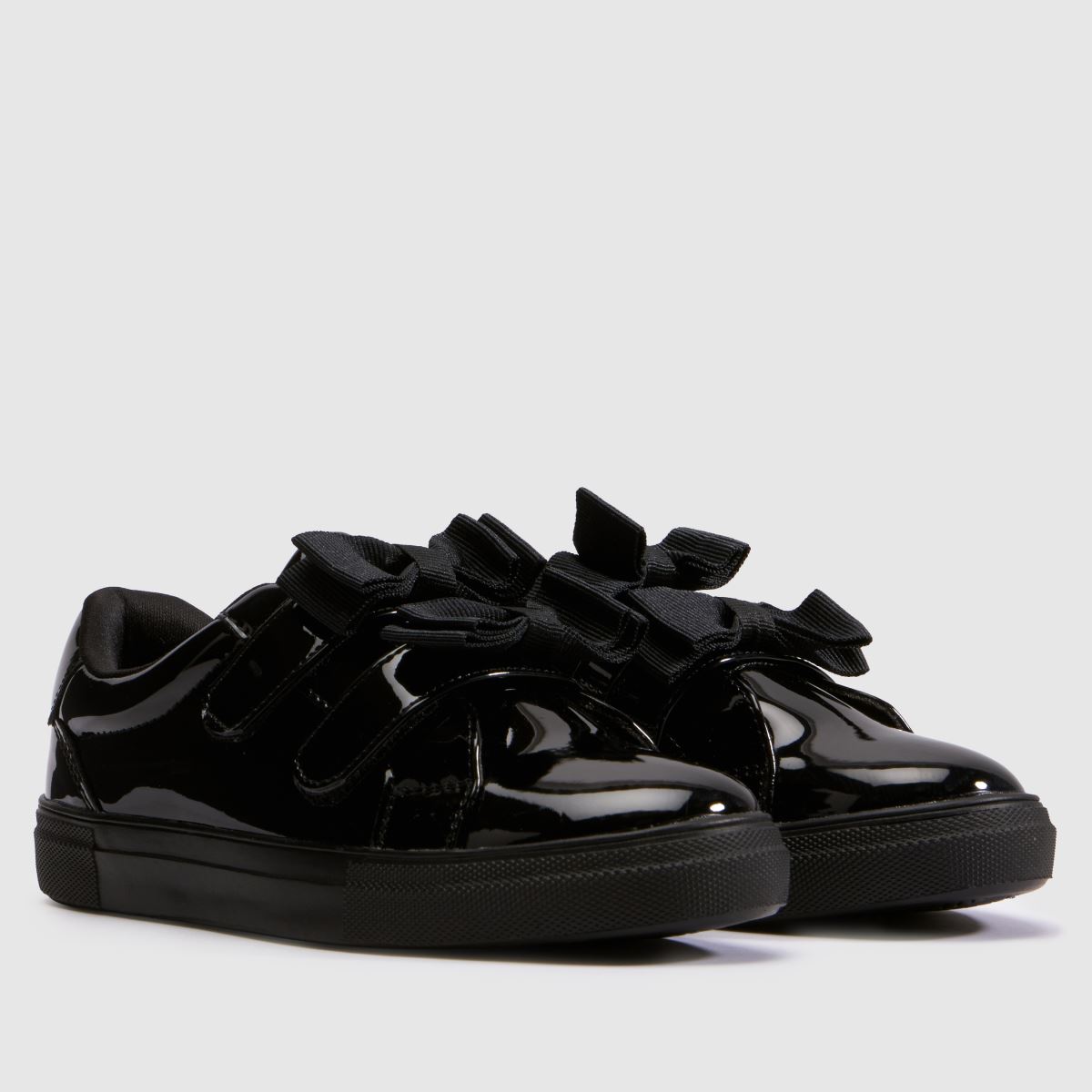 schuh Maggie Bow Girls Junior in Black schuh Maggie Bow 1