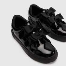 schuh Maggie Bow Girls Junior in Black schuh Maggie Bow,3 of 4