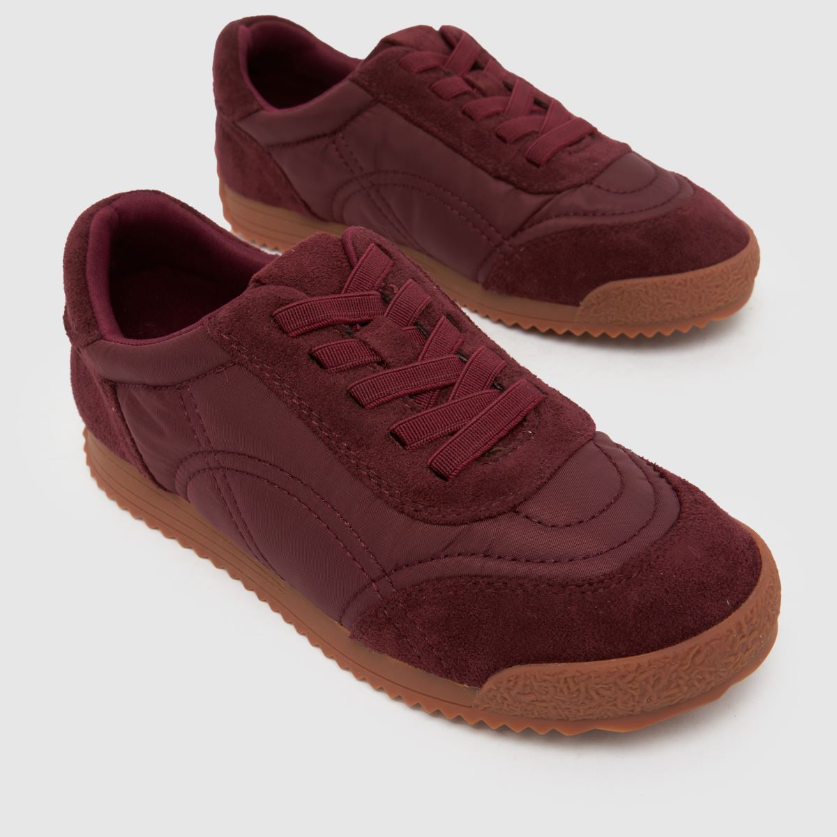 schuh Margot Gum Sole Girls Junior in Burgundy schuh Margot Gum Sole 4