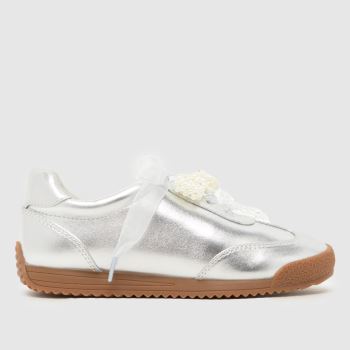 schuh Silver Mitten Charm Girls Junior
