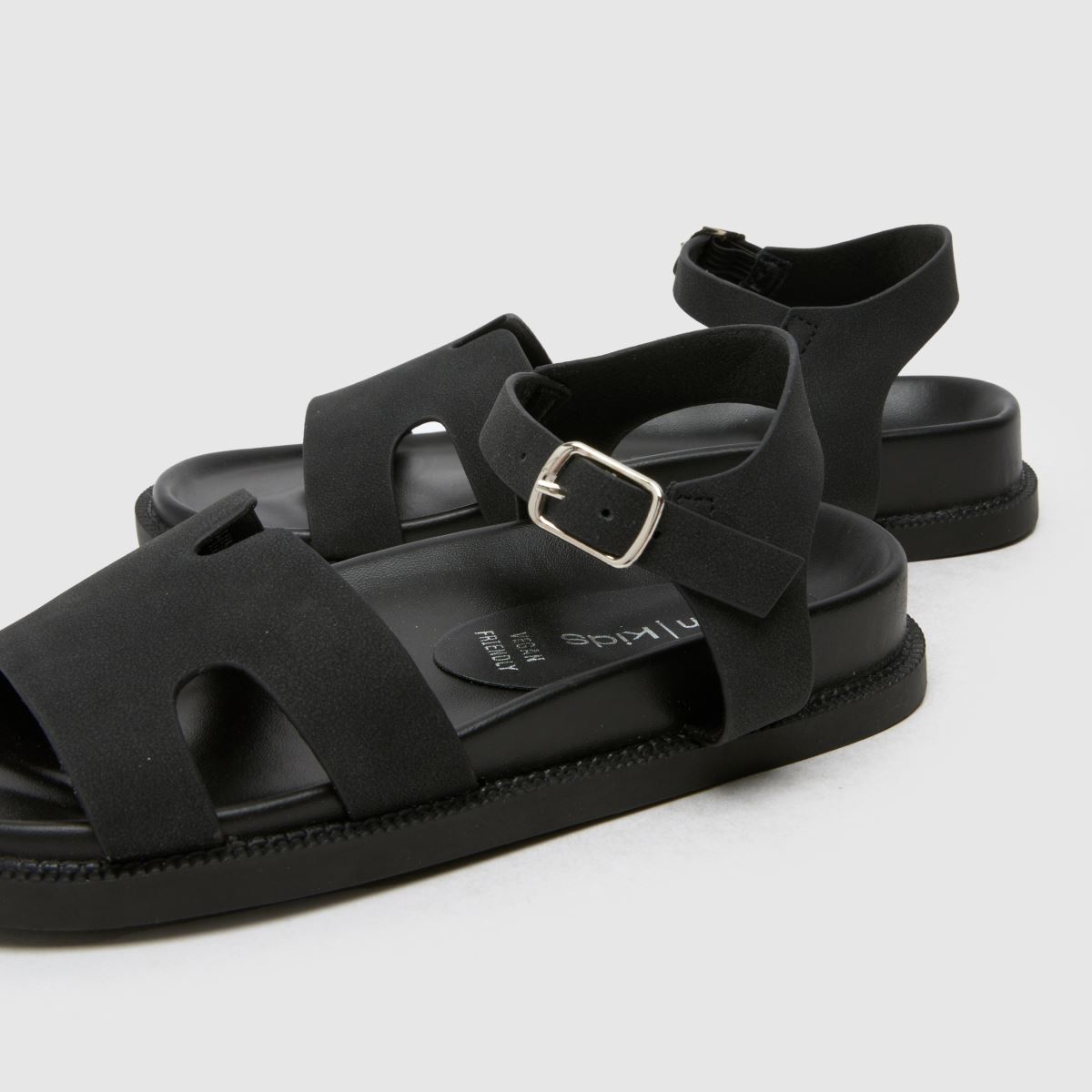 schuh Tippi Footbed Girls Junior in Black schuh Tippi Footbed 7