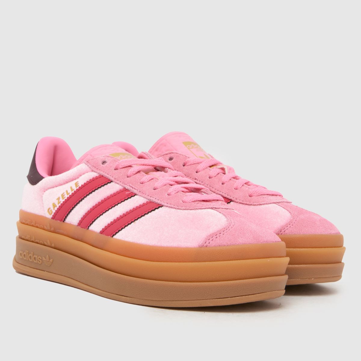 adidas Gazelle Bold Girls Youth in Pink adidas Gazelle Bold 1