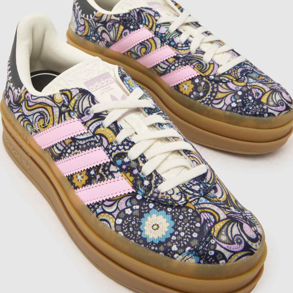 adidas X Liberty Gazelle Bold Girls Youth in Multi adidas X Liberty Gazelle Bold 4
