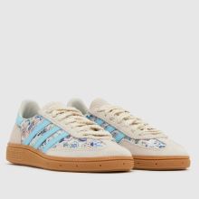 Kids Girls Youth Off-White Multi adidas X Liberty Handball Spezial