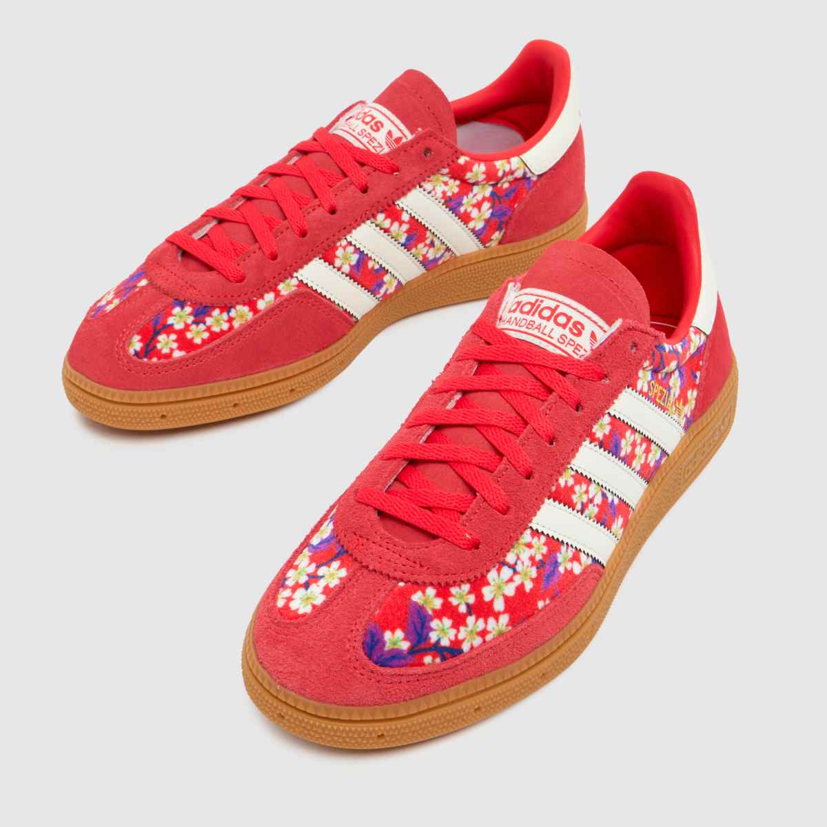 adidas X Liberty Handball Spezial Girls Youth in Red adidas X Liberty Handball Spezial 7