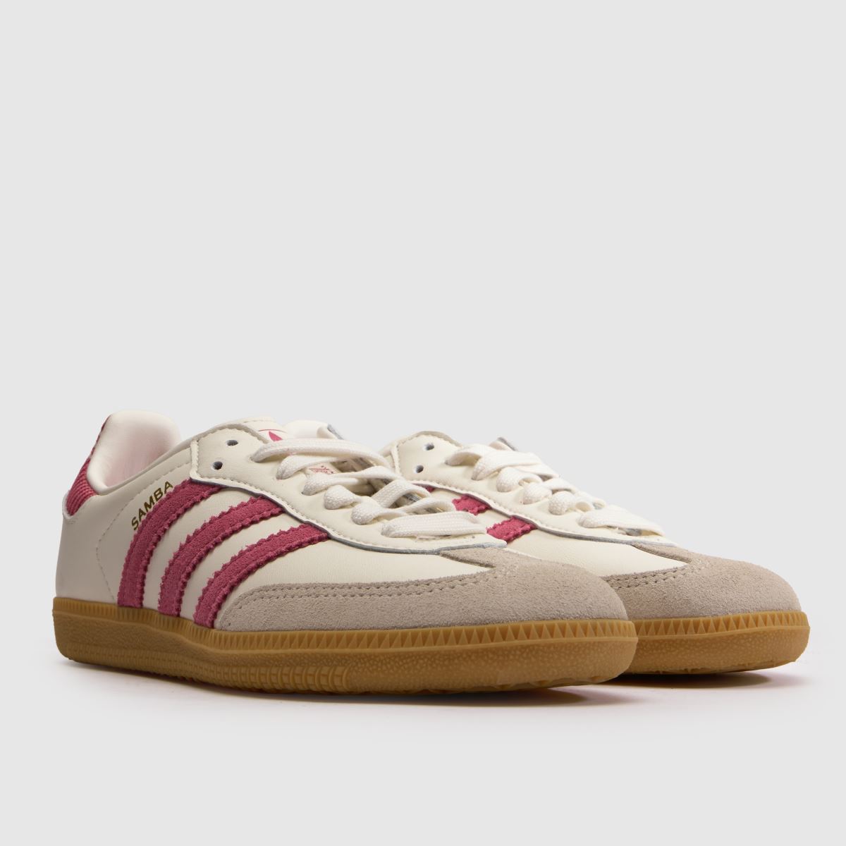 adidas Samba OG Girls Youth in White Multi adidas Samba OG 1