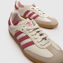 adidas Samba OG Girls Youth in White Multi adidas Samba OG,3 of 4