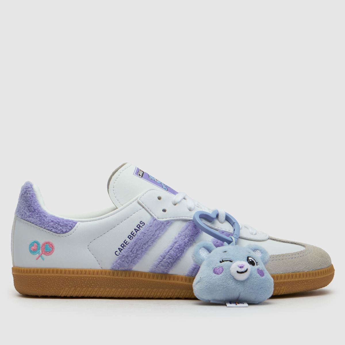 adidas Samba OG x Care Bears Girls Youth in White & Purple adidas Samba OG x Care Bears