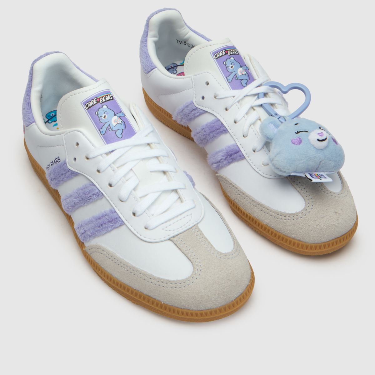 adidas Samba OG x Care Bears Girls Youth in White & Purple adidas Samba OG x Care Bears 4