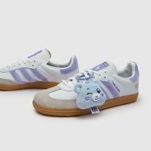 adidas Samba OG x Care Bears Girls Youth in White & Purple adidas Samba OG x Care Bears,4 of 4