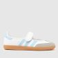 White & Pl Blue