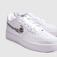 Nike Air Force 1 Girls Youth in White Multi Nike Air Force 1,3 of 4