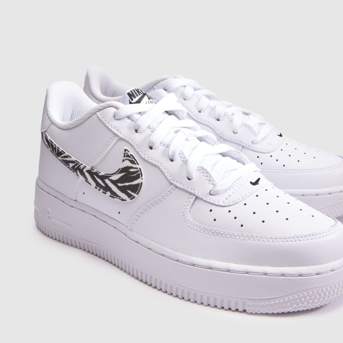 Nike Air Force 1 Girls Youth in White Multi Nike Air Force 1 4