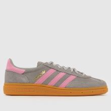 adidas Handball Spezial Girls Youth in Grey Multi adidas Handball Spezial,1 of 4
