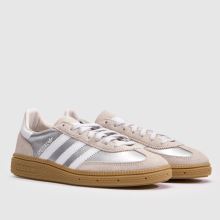adidas Handball Spezial Girls Youth in Silver adidas Handball Spezial,2 of 4