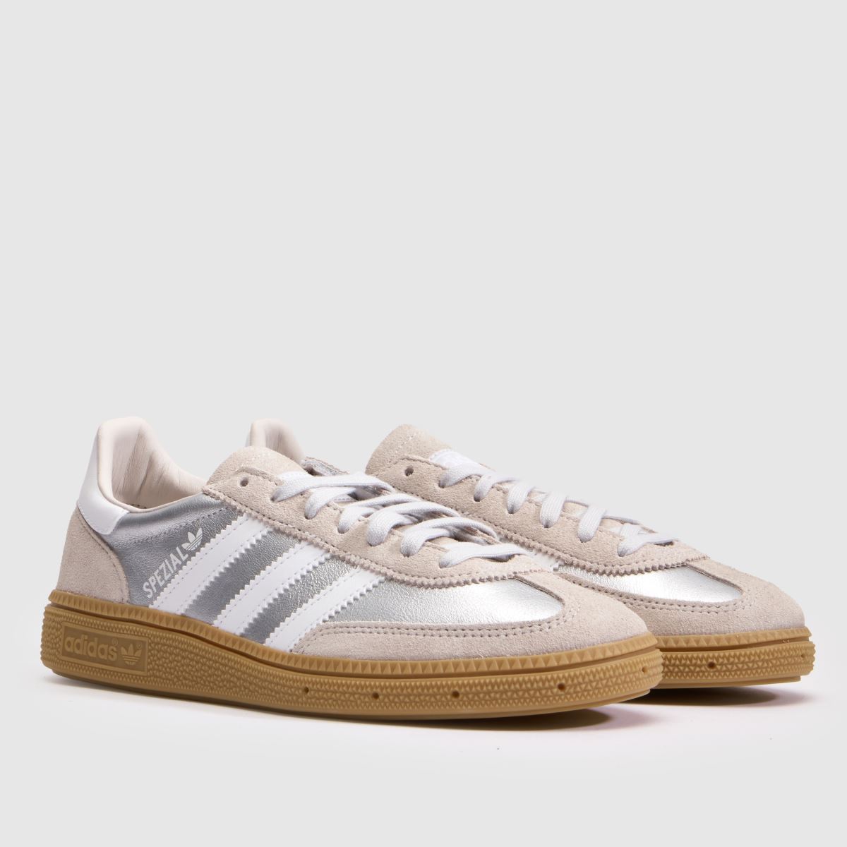 adidas Handball Spezial Girls Youth in Silver adidas Handball Spezial 1