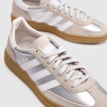adidas Handball Spezial Girls Youth in Silver adidas Handball Spezial,3 of 4