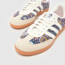 adidas Samba OG x Liberty Girls Youth in Beige Multi adidas Samba OG x Liberty,4 of 4