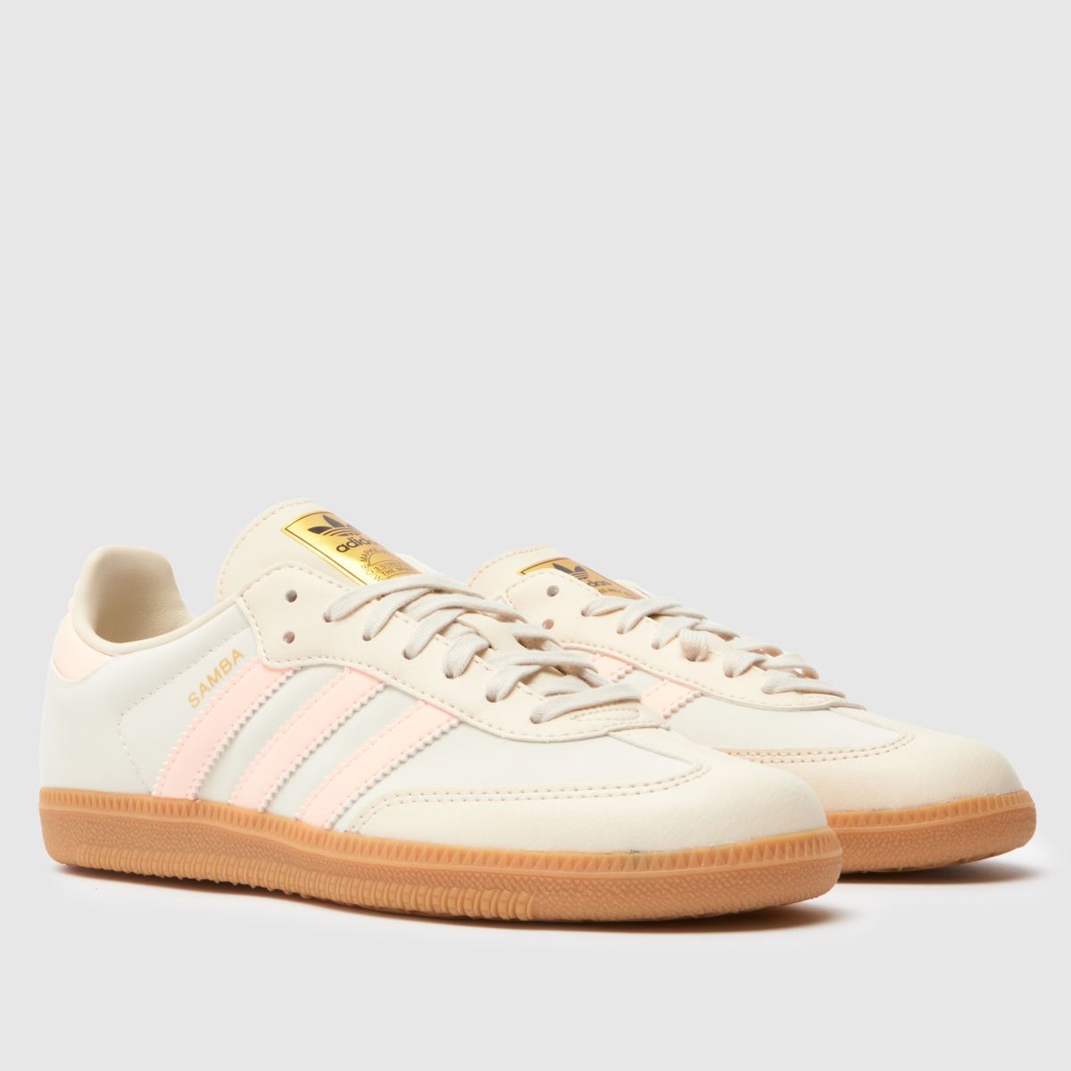 Kids Girls Youth Natural adidas Samba OG Trainers schuh