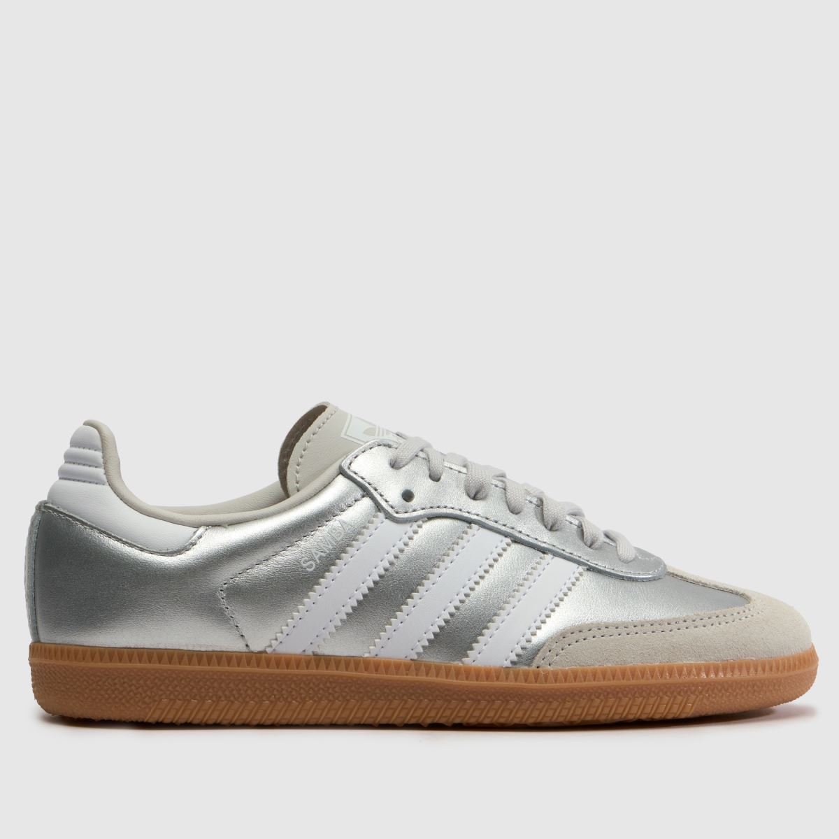 adidas Samba OG Girls Youth in Silver adidas Samba OG