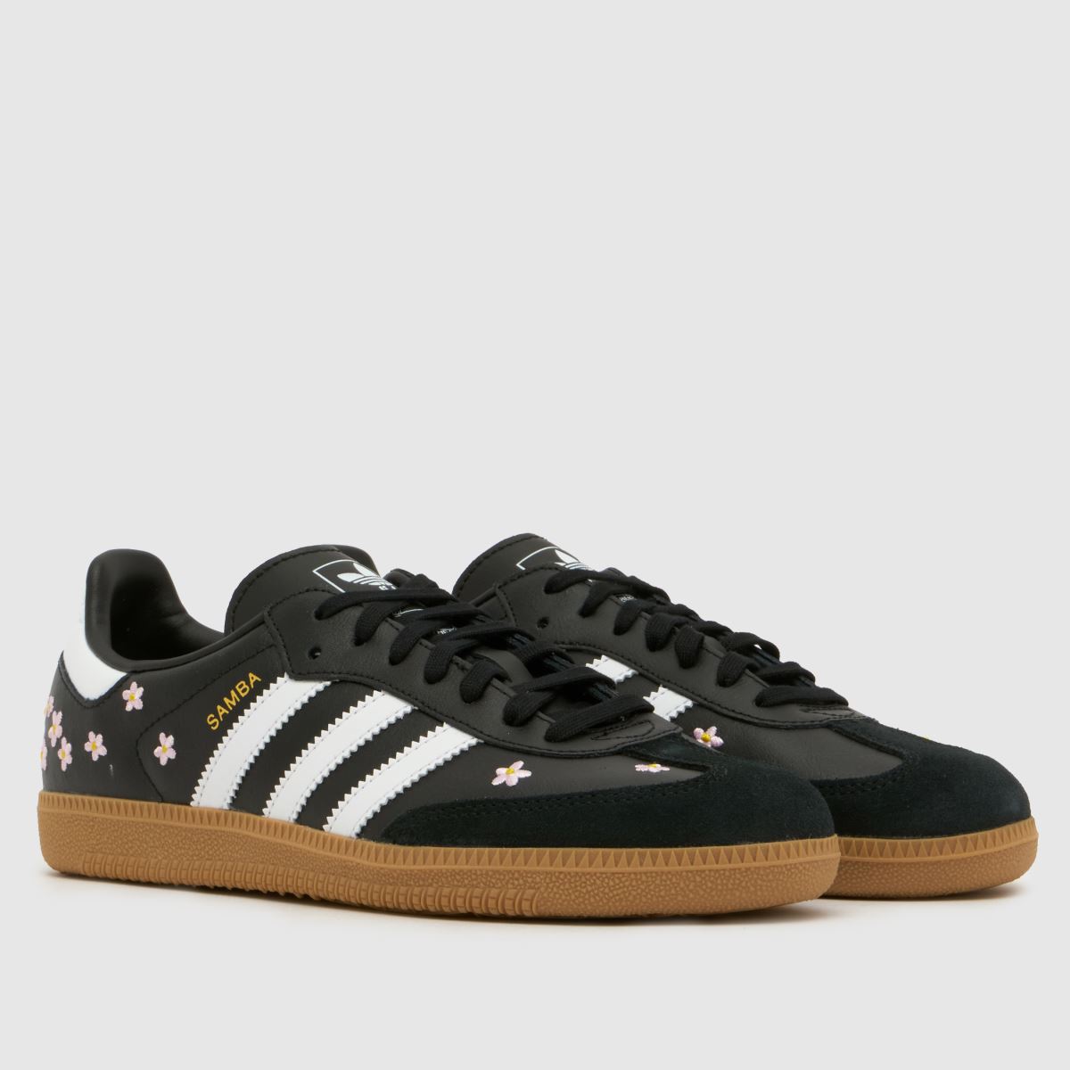 adidas Samba OG Girls Youth in Black Multi adidas Samba OG 1