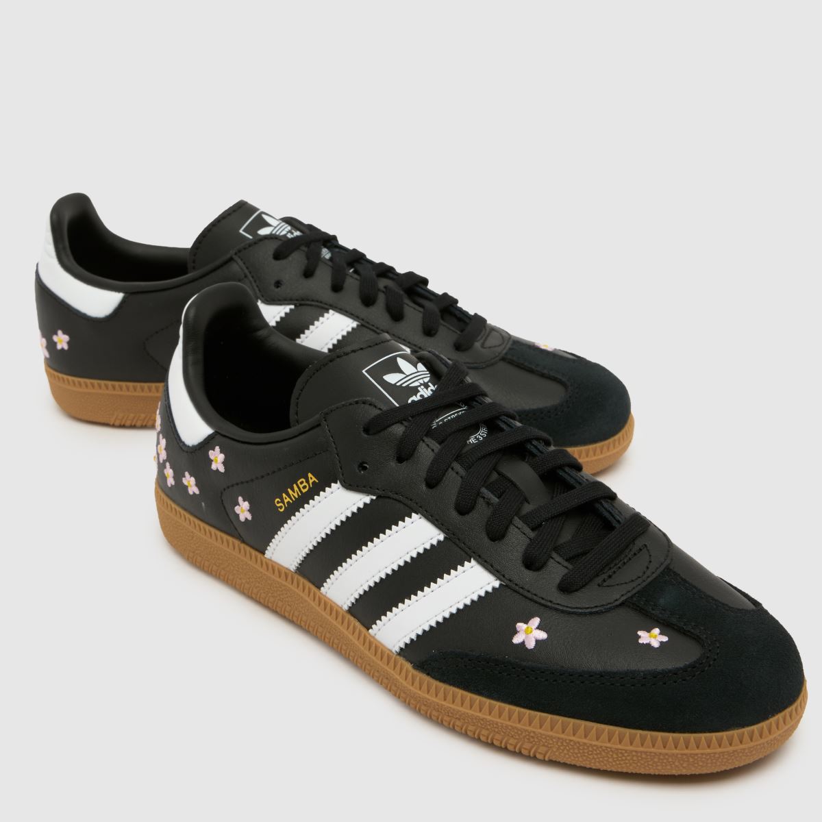 adidas Samba OG Girls Youth in Black Multi adidas Samba OG 4